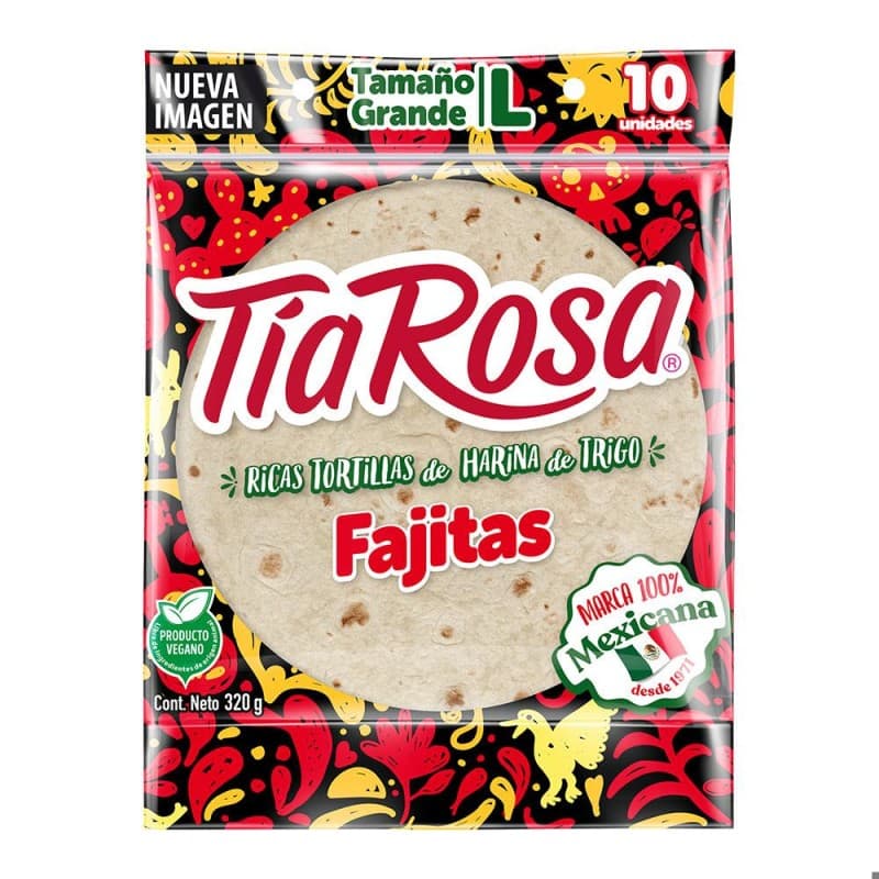 Imagen de Fajitas Tia Rosa Tamaño L 320g