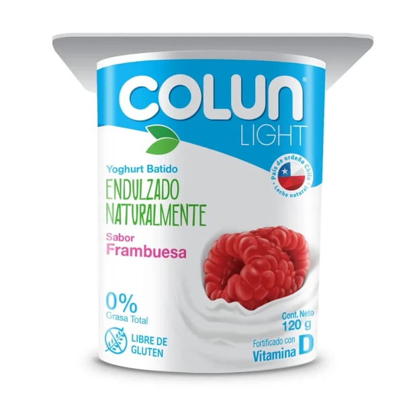 Imagen de Yogurt Colun Endul/Natu. Frambuesa 120g