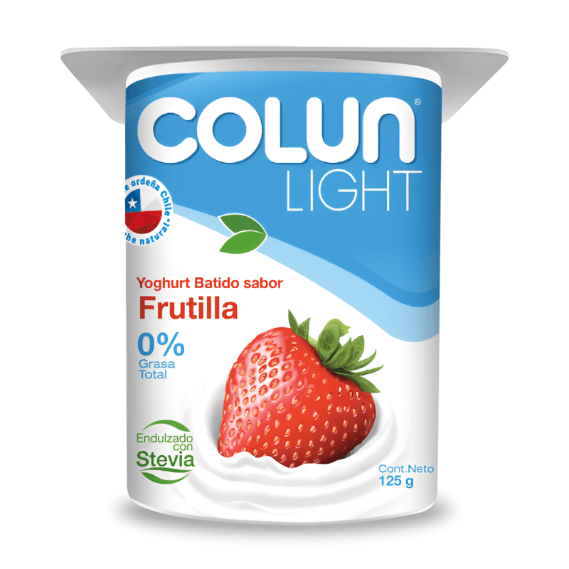 Imagen de Yogurt Ligth Colun Sabor Frutilla 125gr.