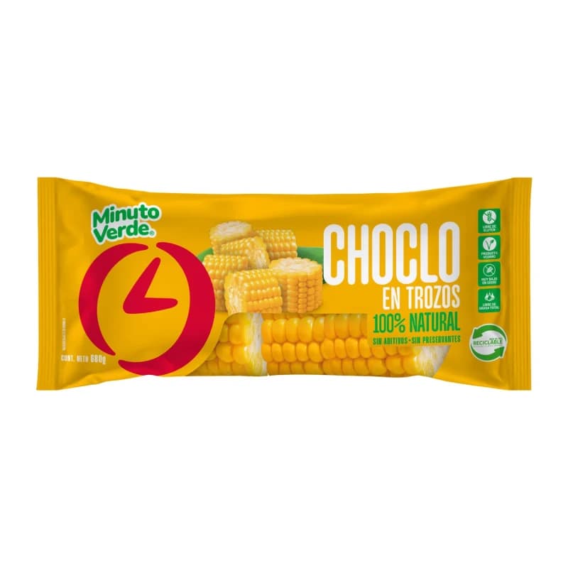 Imagen de Choclo Trozo Minuto Verde 680gr