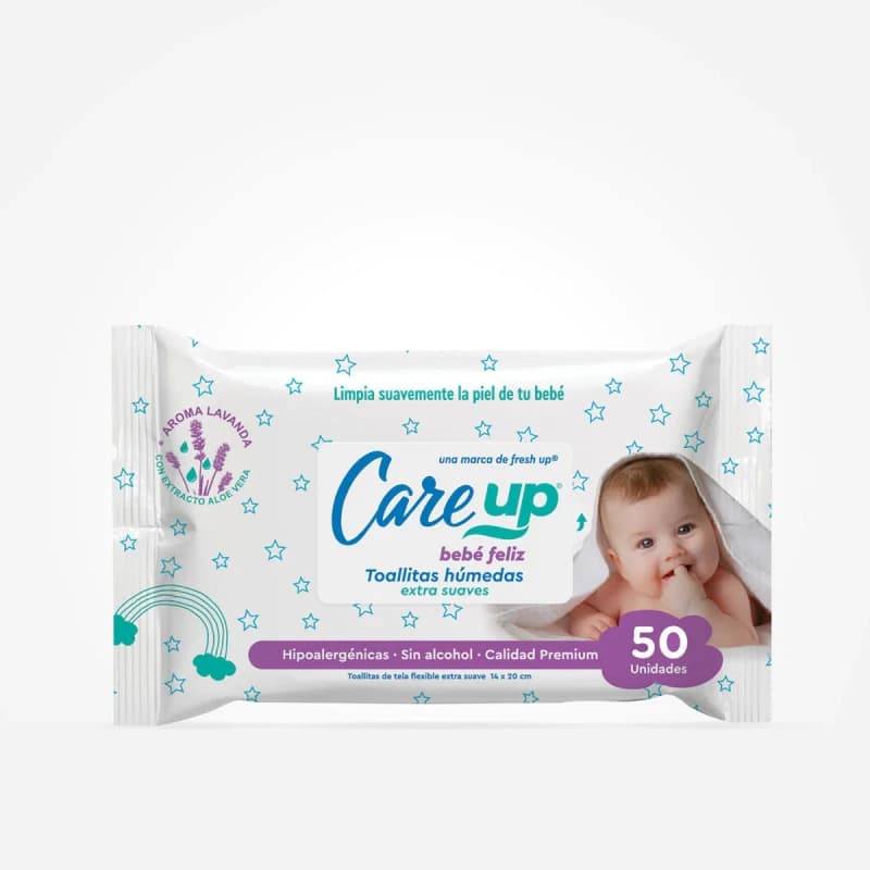 Imagen de Toallas Humedas Care Up 50und